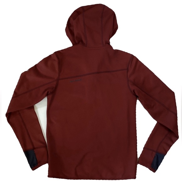 Mammut Borah Fleece Polartec Thermal Pro Soft-shell Hoodie Red Small - Picture 3 of 12